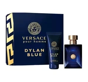Versace Dylan Blue Pour Homme woda toaletowa spray 100 ml + żel pod prysznic 100 ml