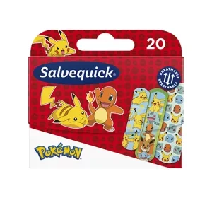 Salvequick Pokémon plastry opatrunkowe dla dzieci 20 sztuk