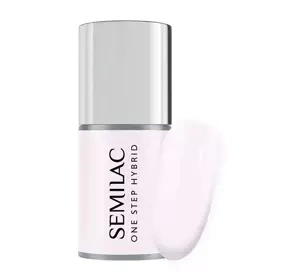 Semilac One Step Hybrid lakier hybrydowy 3w1 S252 Milky Pink 5 ml