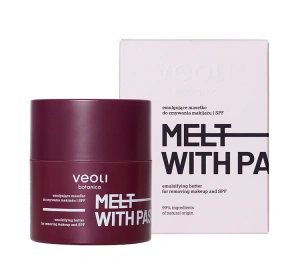 Veoli Botanica Melt With Passion emulgujące masełko do zmywania makijażu i SPF 40 g
