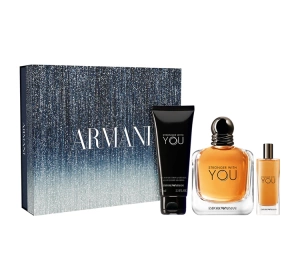 Armani Emporio Stronger With You woda toaletowa spray 100 ml + 15 ml + żel pod prysznic 75 ml