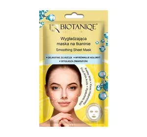 Biotaniqe Multibiomask wygładzająca maska na tkaninie 13 ml