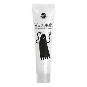 Bell Halloween White Mask biały kryjący podkład do twarzy 01 White 20 g