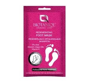 Biotaniqe Foot Mask skarpetki regenerująco-wygładzające 2 sztuki