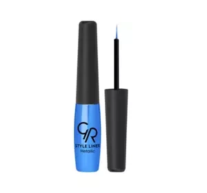 Golden Rose Style Liner metaliczny eyeliner w płynie 18 6,5ml