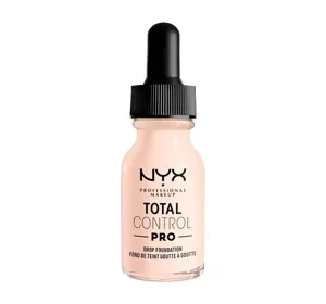NYX Professional Makeup Total Control Pro Drop Foundation podkład do twarzy w płynie 1.3 Light Porcelain 13 ml