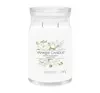 Yankee Candle Signature duża świeca zapachowa White Gardenia 567 g