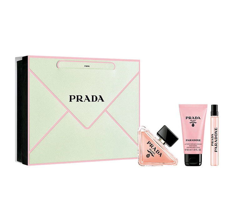 prada paradoxe woda perfumowana 90 ml   zestaw  