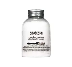BINGOSPA peeling solny do ciała z solą z Morza Martwego i Ekstraktem z Bawełny 580 g