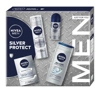 NIVEA MEN zestaw kosmetyków balsam po goleniu + pianka do golenia + żel + antyperspirant