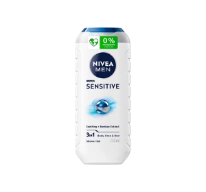 NIVEA MEN Sensitive łagodzący żel pod prysznic 3w1 dla mężczyzn 250 ml
