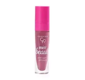 Golden Rose Miss Beauty matowa pomadka do ust 03 Rose Wood 5,5 ml