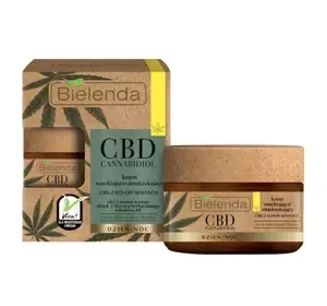 Bielenda CBD Cannabidiol krem nawilżająco-detoksykujący cera mieszana i tłusta 50 ml