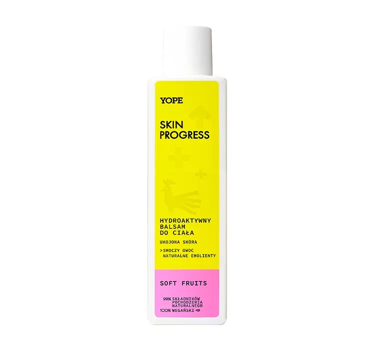 Yope Skin Progress hydroaktywny balsam do ciała Soft Fruits 200ml