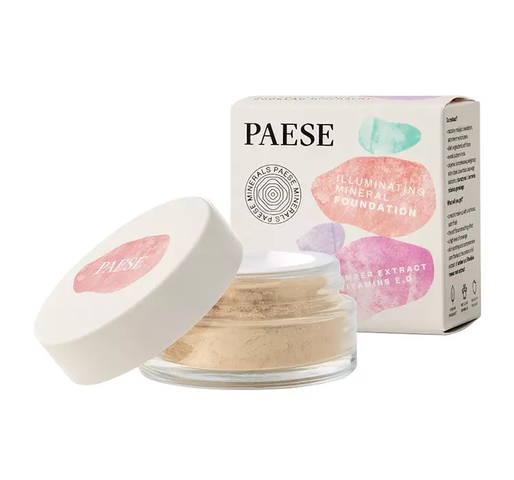 Paese Minerals rozświetlający podkład mineralny 203N Sand 7 g