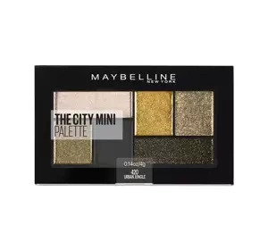 Maybelline The City Mini Palette paleta cieni do powiek 420 Urban Jungle 6g