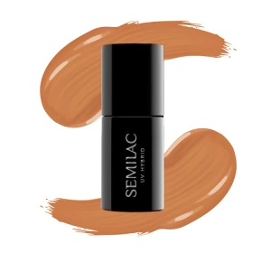 Semilac Into Her Nature! lakier hybrydowy 416 Golden Hour Orange 7 ml