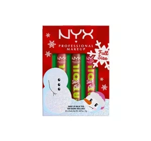 NYX Professional Makeup Fat Oil Slick Click zestaw prezentowy balsamów do ust