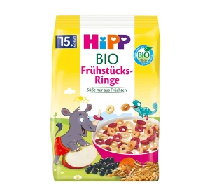 HIPP Bio chrupiące kółka wielozbożowe 120 g