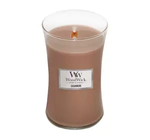 Woodwick Large Jar Candle świeca zapachowa Cashmere 610g