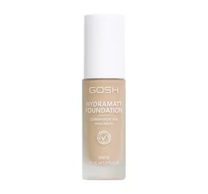 Gosh Hydramatt nawilżająco-matujący podkład do twarzy SPF15 004 Y Light 30 ml