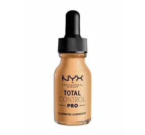 NYX Professional Makeup Total Control Pro illuminator rozświetlacz w płynie 02 Warm 13ml