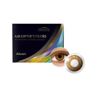 ALCON AIR OPTIX COLORS HONEY KOLOROWE SOCZEWKI KONTAKTOWE 2 SZTUKI