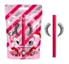 NYX Professional Makeup Fa La La L.A. Land Feathery Flirt Lash Kit sztuczne rzęsy + eyeliner 2w1