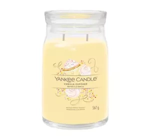Yankee Candle Signature duża świeca zapachowa Vanilla Cupcake 567 g