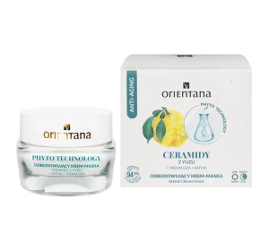 Orientana Ceramidy Z Yuzu odbudowujący krem-maska na dzień i na noc 40 ml