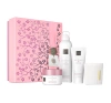 Rituals The Ritual Of Sakura zestaw prezentowy pianka do mycia ciała + krem + peeling + świeca