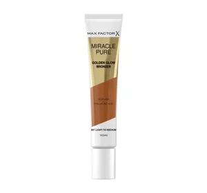 Max Factor Miracle Pure kremowy bronzer do twarzy 001 Light To Medium 15 ml