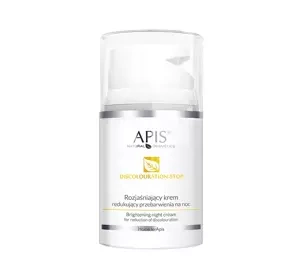Apis Home Terapis rozjaśniający krem redukujący przebarwienia na noc 50 ml