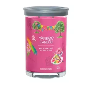 Yankee Candle Signature Tumbler duża świeca zapachowa Art In The Park 567 g