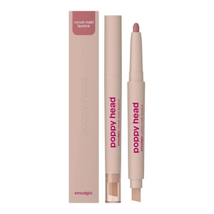 Poppy Head Smudgic matowa pomadka w kredce 06 Charm Whisper 0,85 g