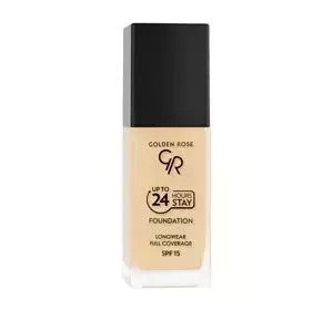 Golden Rose Up To 24 Hours Stay lekki podkład kryjący 15 35 ml