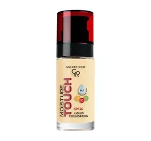 Golden Rose Moisture Touch SPF20 nawilżający podkład do twarzy 102 30 ml