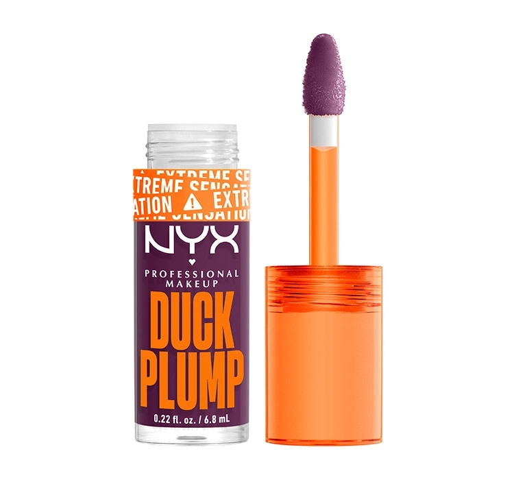 NYX PROFESSIONAL MAKEUP DUCK PLUMP POWIĘKSZAJĄCY BŁYSZCZYK DO UST 17 PURE PLUM-P 7ML