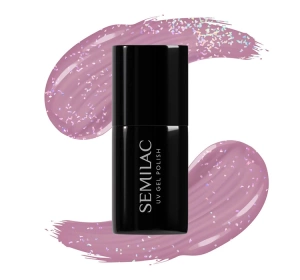 Semilac Shimmer Dust lakier hybrydowy 319 Shimmer Dust Pink 7ml
