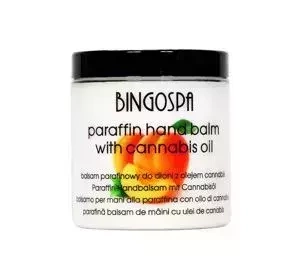 BINGOSPA balsam parafinowy do dłoni olej konopny i morela 250 g
