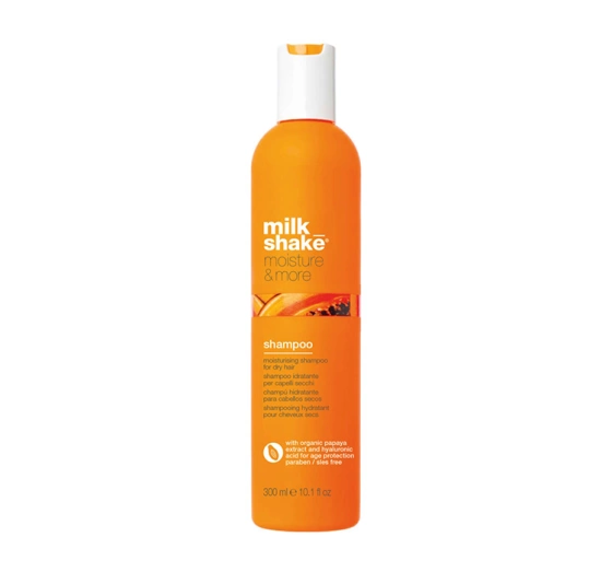 MILK SHAKE MOISTURE & MORE SZAMPON DO WŁOSÓW SUCHYCH I ZNISZCZONYCH 300ML