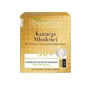Bielenda Kuracja Młodości liftingujący krem przeciwzmarszczkowy 50+ 50ml
