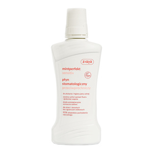 Ziaja Mintperfekt Sensitiv płyn stomatologiczny przeciwpróchniczy 500 ml