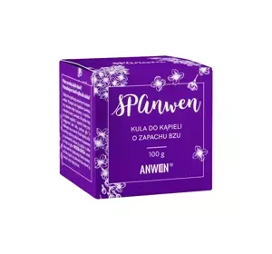 Anwen Spanwen musująca kula do kąpieli o zapachu bzu 100 g