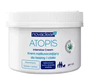 Novaclear Atopis krem natłuszczający do twarzy i ciała 500ml