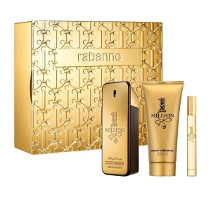 Rabanne 1 Million woda toaletowa spray 100 ml + 10 ml + żel pod prysznic 100 ml