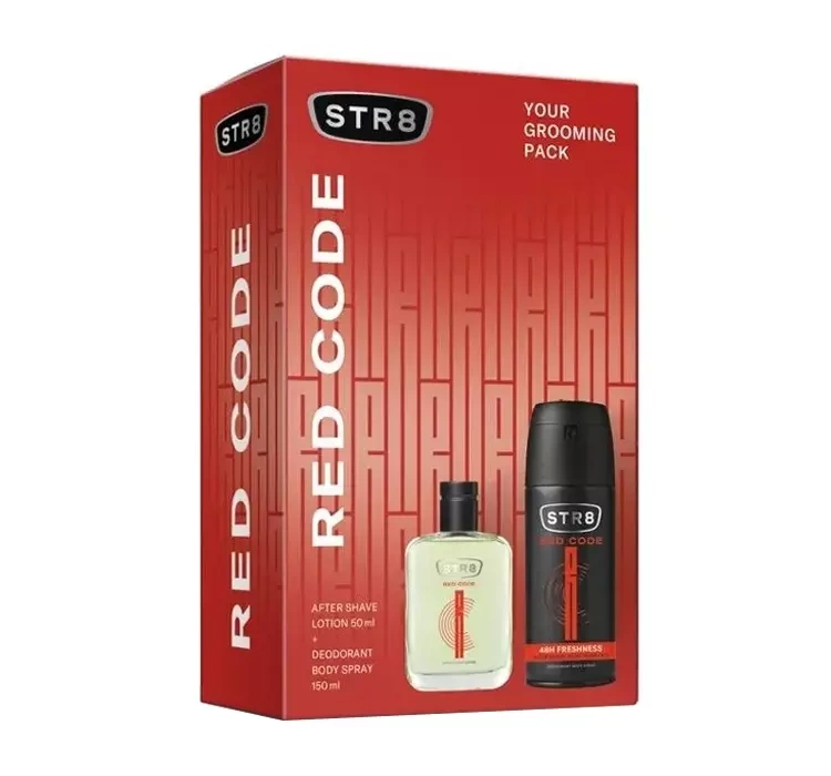 str8 red code woda po goleniu 50 ml   zestaw 