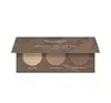 Pierre Rene Brow Palette paleta cieni do brwi Dark Brown 3x1,3g