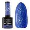 Claresa Rainbow Jello Base baza hybrydowa do paznokci Blue 5 g