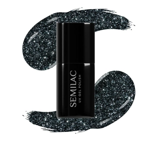 Semilac Black & White lakier hybrydowy 096 Starlight Night 7 ml